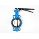 Wras Ductile Iron Water Valve GG25 GGG40 GGG50 Wafer Butterfly Valves For Water