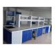 Steel Structure Medical Lab Table With Cabinet Storage Epoxy Resin Powder Coated