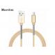 Half Spring Durable Data Transfer Cable , 1M Mobile Phone Cables For Xiaomi