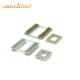 Low Insertion Force PGA Sockets Solder Tails 1.27 MM DIP IC Sockets With Brass Terminals