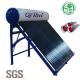 Unpressurized Solar Water Heater Same Side Cover Color as Bracket for Consistency