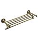 Durable Family Bathroom Accessory Towel Shelf With Concealed Screw Mounting