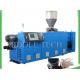 Stable Twin Screw Extruder Machine 300 KG / HR Capacity With Degassing Zone