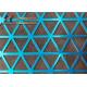 1.8mm Perforated Metal Mesh Blue Perforated Aluminium Panels Facade