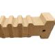 Fire Clay Brick Composition Curved-Fire-Brick with 20-30 MPa Cold Crushing Strength