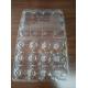 egg trays clear quail egg trays with 24 holes PVC quail egg container