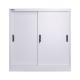 Multifunctional 1.0mm Metal Sliding Door Cabinet With Adjustable Shelf Book Case