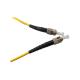 Yellow Industrial Wire Harness 300mm 0.9mm OD Multimode Fiber Cable Wire