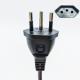 BRAZIL Extension Cord INMETRO Approval 3 Prong Electric Power Cord 10A 250V 3 Pin Power Cable