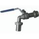 SS316 ball valve structure  Stainless Steel barb end hose bib