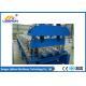 High Speed Floor Deck Roll Forming Machine No.45 Steel Coated With Chromed Treatment