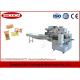 High Speed Bread Bagging Machine , Bakery Packaging Machine With Magic Eyes Tracing
