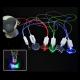 Colorful Concert LED Voice Controlled Lighting Necklace Logo Customized