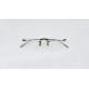 Rimless reading glasses metal b-titanium optical frame for women men super light