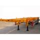 30t Payload 2 Axles 40ft Skeleton Container Semi Trailer