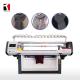1KW Scarf Knitting Machine Double System With Two Stationary Needle Beds