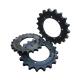 Double Chain Excavator Track Sprocket Chassis Spare Parts Custom