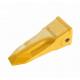 Alloy Steel HRC47-52 Excavator Bucket Teeth Precision Casting Yellow Color
