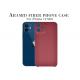 Carbon Fiber Phone Case iPhone 12 Mini Red Color Aramid Fiber Case