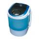 Blue Portable Quiet Single Tub Washing Machine With Dryer 2.8 Kg Transparent