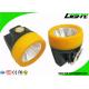 10000lux Potable Cordless Cap Lamp , Hard Hat Lights Support DC / USB Charging