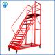 14 Foot 15 Foot Mobile Safety Step Ladder Collapsible Assembled Workbench For Storage