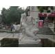 Outdoor garden stone carving double cpouple marble sculpture, China stone carving Sculpture supplier