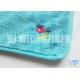 Super Soft And High Water Absorption Factory Direct Blue Printed Microfiber Cleaning Cloth  100%Economy  30X40cm