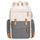 Canvas Baby Diaper Backpack Large Capacity 40l For Mom