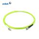 Single Mode Fiber Optic Patch Cord  LC To ST Duplex 0.9mm 1.2mm 1.6mm For CATV