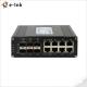 Fiber Ethernet Switch 8 Port Gigabit RJ45 + 4-Port 1G SFP + 2-Port 10G SFP