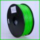 Green 3D Printer Filament ABS, Dia 1.75mm 1kg ABS FDM 3d printer consumable material