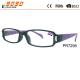 Hot sale style reading glasses with plastic frame ,suitable for women and men ,spring hinge