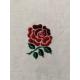 Custom Logo Embossed Rubber Stamp For Clothing Rose Style
