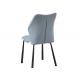 Office Fashion Gray Upholstered Dining Room Chairs