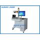 Floor Standing Fiber Laser Marking Machine 30 Watt For Plastic Security Seals / Power Bank