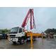 38m Second Hand Pump Truck Putzmeister Used Three Axle Isuzu Cement Pump Truck