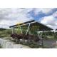 OEM Kingfeels Carport Solar Racking 12um 1.6KN/㎡