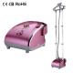 220 V Spray Color Stand Up Clothes Steamer , Double Poles Clothes Fabric Steamer