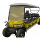 Large Golf Club Buggy Electric Powered Golf Carts 10 Passenger 30mph High Stability