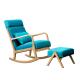 No Folded Wooden Leisure Lounge Chairs