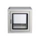 201 Stainless Steel Pass Box | Heavy-Duty  Convex Door & Mechanical Interlock | Industrial Grade