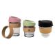 Reusable Custom Cork Band Brew Cork Sleeve Glass And Cork Coffee Cup