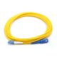 SC Upc LC UPC Simplex Fiber Patch Cord Single Mode For Cabling System