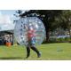 1.2m Diameter TPU / PVC Bubble Football , Outdoor Inflatable Toys 0.8mm Bubble Soccer