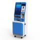Bank Interactive Atm Machine Self Registration Kiosk Inquiry With A4 Printer