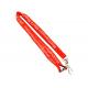 Colorful Breakaway Neck Lanyards , Flat Polyester Lanyard For Cell Phone Line
