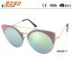 womens Fashion retro Cat Eye Mirrored Sunglasses ,Designer Glasses Shades