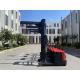 1.5 Ton Electric Pallet Forklift Two Section Gantry Single Stage Lifting Arm