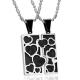 New Fashion Tagor Jewelry 316L Stainless Steel couple Pendant Necklace TYGN156